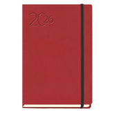 AGENDA ANUAL 2026 BARCINO SEMIFLEXIBLE ROJO DP | MYRGA